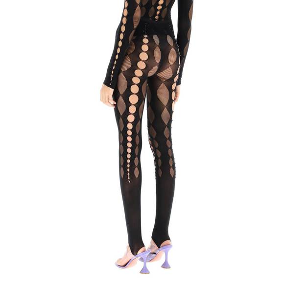 Rui beaded see-through leggings - Picture 3 of 4
